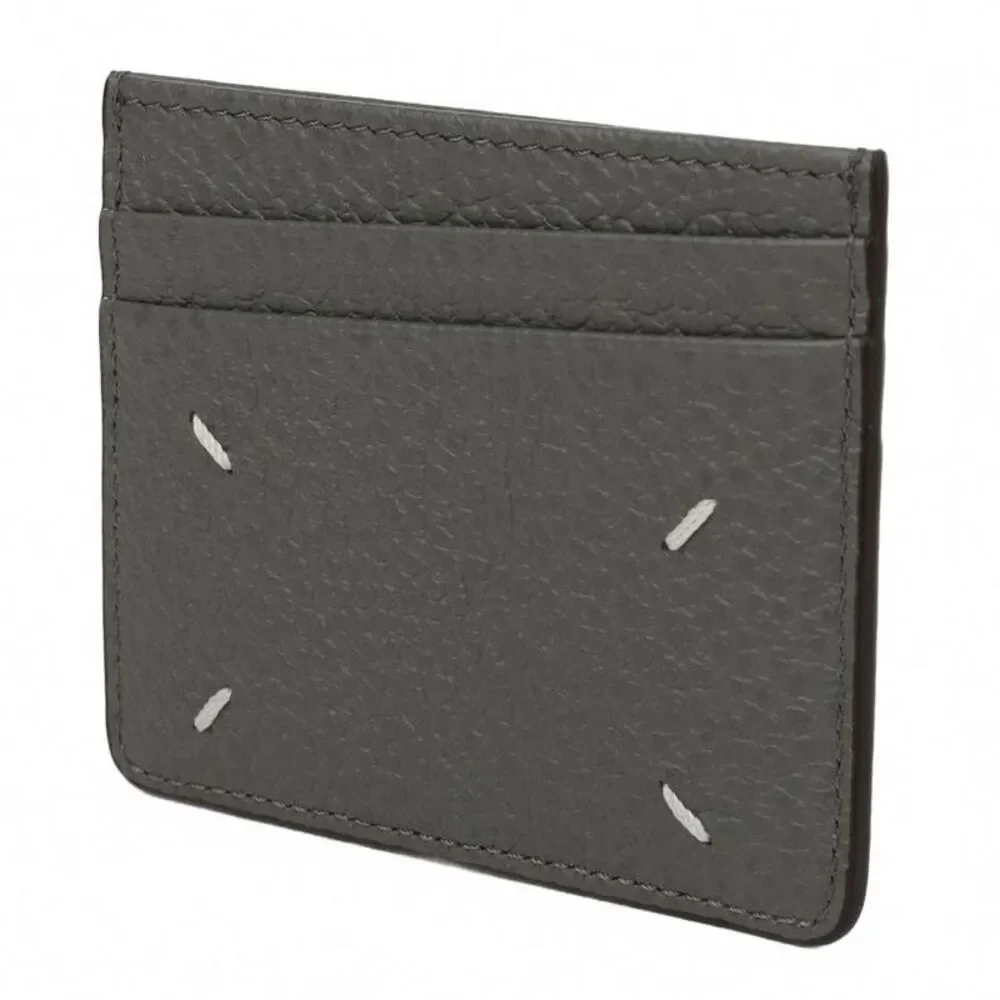Stitched Logo Card Wallet
